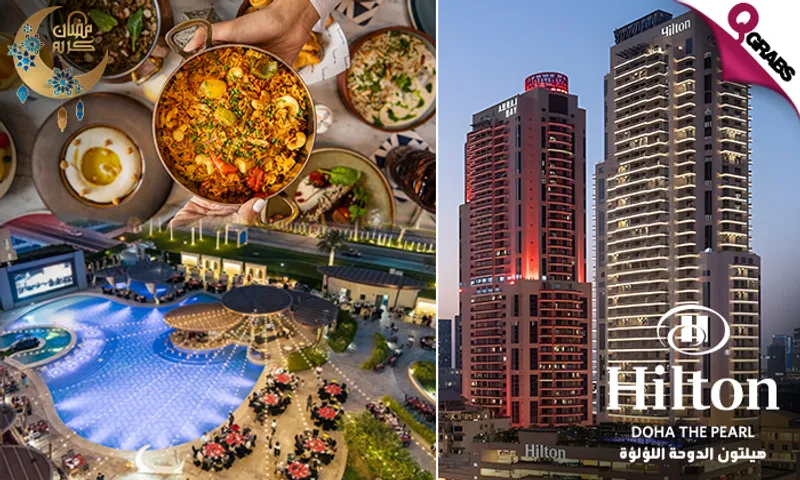 Souq-Style Suhoor by the Pool at Hilton Doha The Pearl!